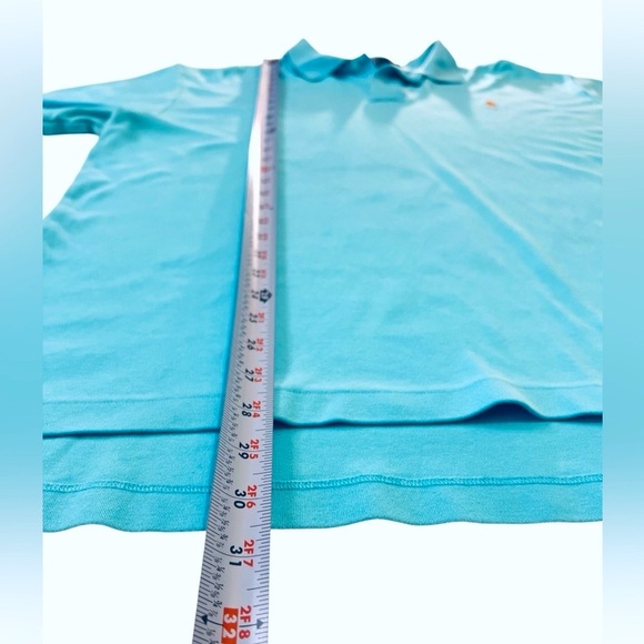 POLO by Ralph Lauren Men’s Classic Fit, Light Blue, Orange Pony Logo, Size Large - Picture 6 of 7